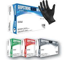 Sempermed GripStrong Black Nitrile Gloves Non Medical